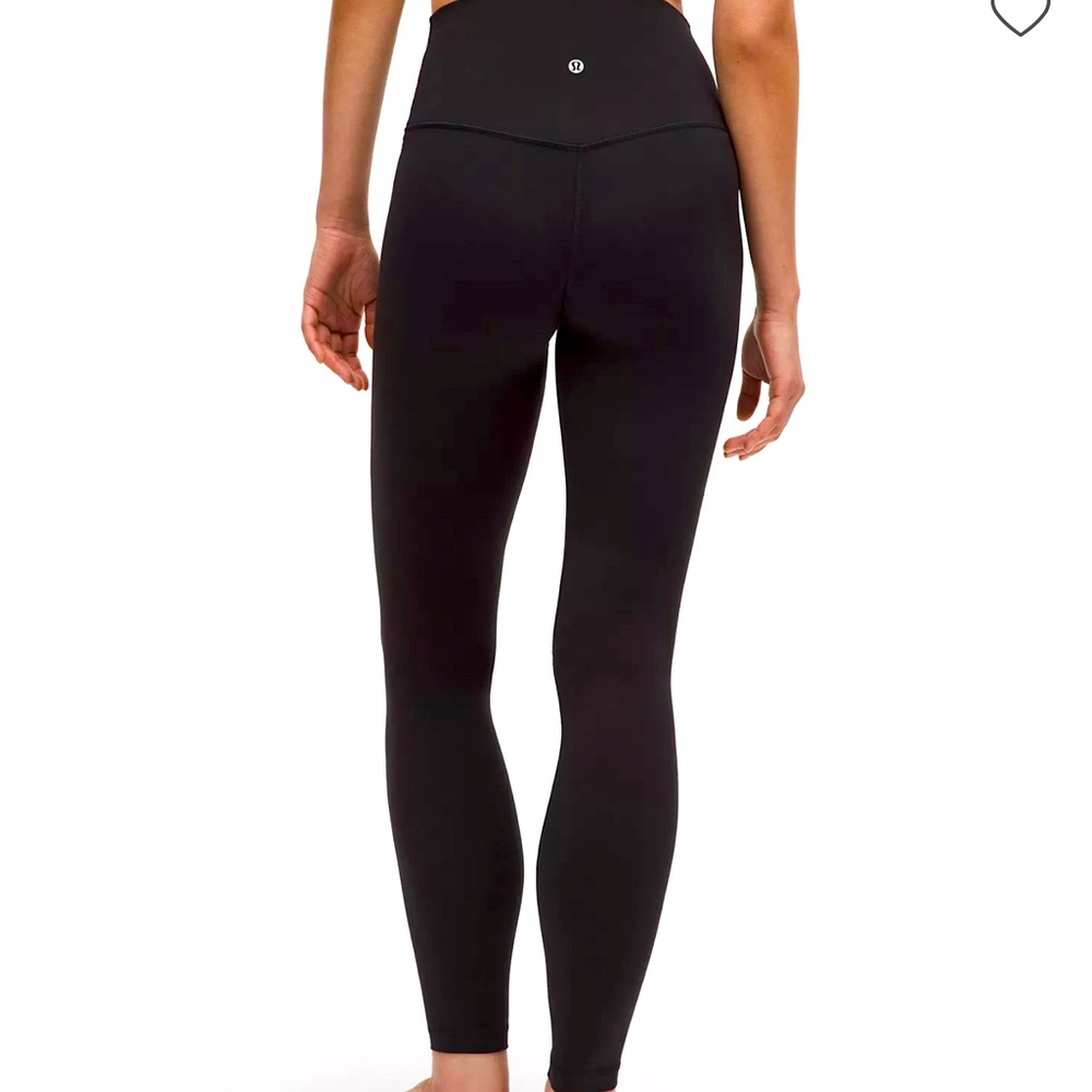 Lululemon Align Pant Full Length 28" Black Nulu Workout Athleisure
